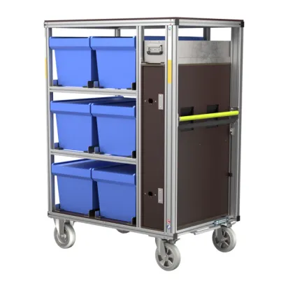 Rollcontainer Atemschutzgeräteboxen und Ersatzflaschen