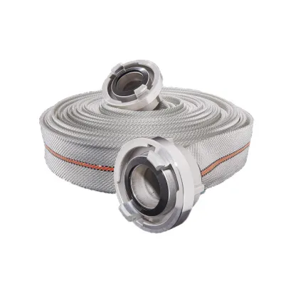 Druckschläuche TITAN 3F, Kl. 1, weiß, mit Druckkupplungen Easy-Fix