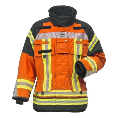 Einsatzjacke TH ASSISTANCE, Modell 001D, orange/schwarzblau