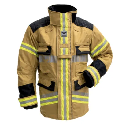 Einsatzjacke IGNIS WTR, gold/schwarzblau mit Membran