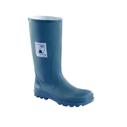 Schaftstiefel, blau