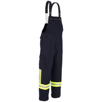 Latzhose, Kermel® / Lenzing™ Viskose FR, Reflex nach HuPF Teil 4
