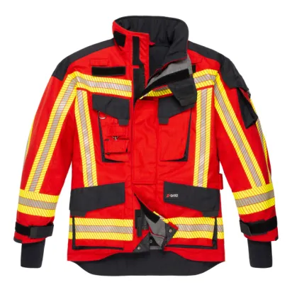Einsatzjacke SWISSGARD 2.0, rot/schwarzblau