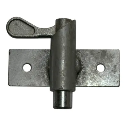 Federriegel mit Grundplatte