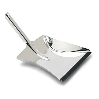 Kehrschaufel, Edelstahl rostfrei, mit Lippe