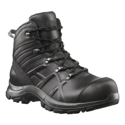 Schnürschuh BLACK EAGLE® SAFETY 56 MID, schwarz/schwarz