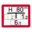 Hinweisschild für Unterflurhydranten, zur Selbstbestückung