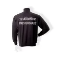 Zip-Sweatshirt schwarz