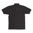 Poloshirt Kurzarm, schwarz