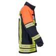 Einsatzjacke THL, schwarzblau/orange, Reflex segmentiert