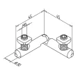 Gehrungsverbinder 45 MiniTec