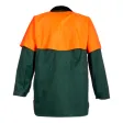 Schnittschutzjacke Forest-Jack, grün/leuchtorange