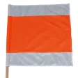 Warnflagge weiß/orange/weiß