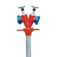 Hydrantenstandrohr DN 80, 2 Abgänge
