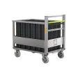 Rollcontainer Atemluftflaschen mit Sicherung