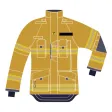 Einsatzjacke SUPREME PBI® Avant IRS Lübeck, gold