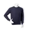 Sweatshirt dunkelblau, Aufdruck weiß