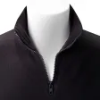 Zip-Sweatshirt schwarz