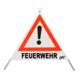 Faltsignal gfd®, weiß, 900 mm