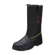 Schaftstiefel aus glattem Leder