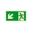 Rettungszeichen PERMALIGHT® power, Aluminium