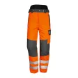 Schnittschutz-Bundhose Forest Jack, leuchtorange