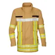 Einsatzjacke Fire-Jack II sand, Rückenschild FEUERWEHR leuchtgelb