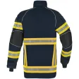 Einsatzjacke X-Pro Dynamic, dunkelblau, Rückenschild FEUERWEHR leuchtgelb