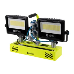 Scheinwerfertrage mit 2 Flutlichtstrahlern
