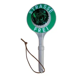 Anhaltestab LED FEUERWEHR/STRASSE FREI, beidseitig beleuchtet