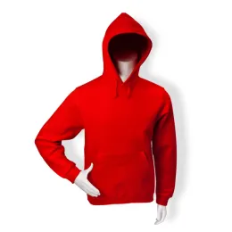 Kapuzen-Sweatshirt, rot