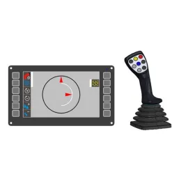 Einbaudisplay mit großem Joystick