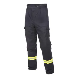 Bundhose, Kermel®/Viskose FR, Knieverstärkung, Reflex gelb/silber/gelb
