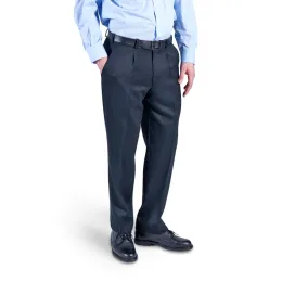 Uniformhose WATEX, Kammgarn-Serge, schwarz