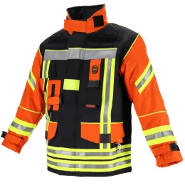 Einsatzjacke NTi®-112 Modell 2, schwarzblau/orange