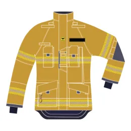 Einsatzjacke CHALLENGER Avant IRS Lübeck, gold