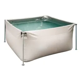 Stützgerüst für Faltbehälter 3000 l, Aluminium