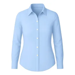 Dienstbluse blau